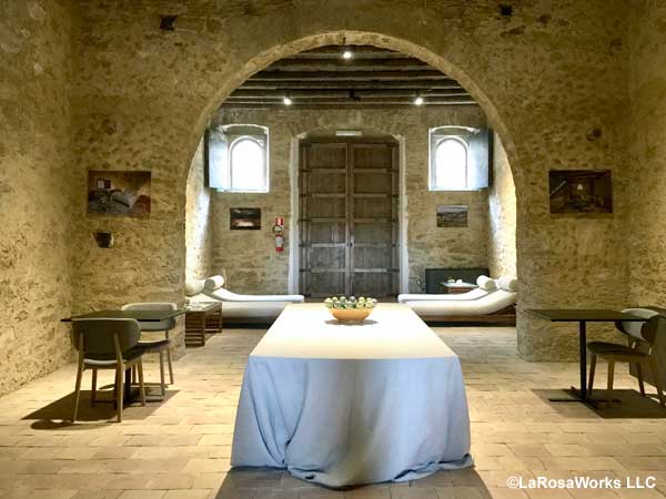 Luxurious spa in Sicily.