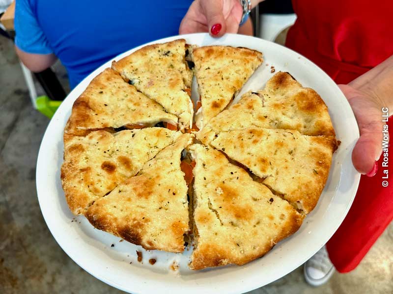 Pizzolo is a delectable dish unique to the town of Palazzolo Acreide